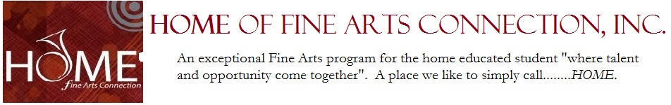 HOME of Fine Arts Connection Logo