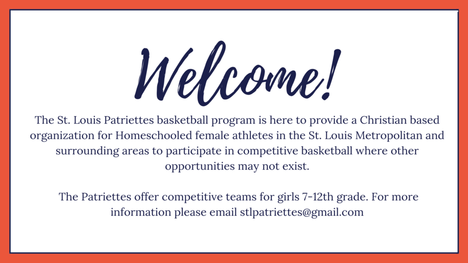 St. Louis Patriettes Homeschool Girls Basketball