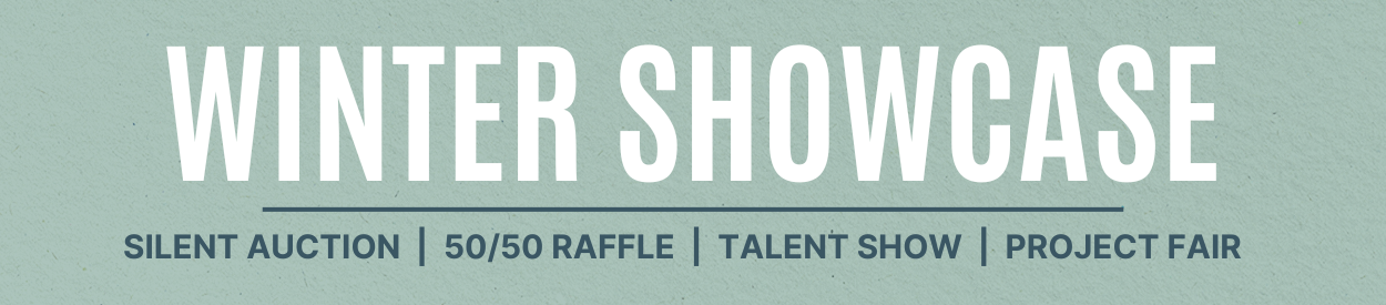 Winter Showcase | silent auction, 50/50 raffle, talent show, project fair